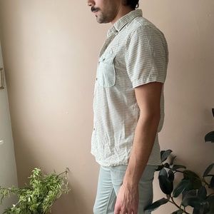 Mens Medium Roark Revival Short Sleeve button down